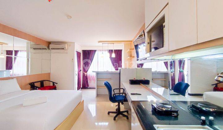 Studio Furnished Apartment At Sentraland Semarang By Travelio 1