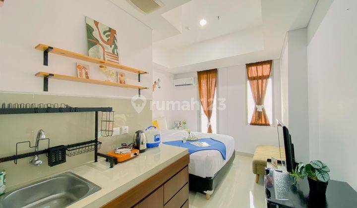 Studio Furnished And Unfurnished Apartemen Pesona Square Depok 2