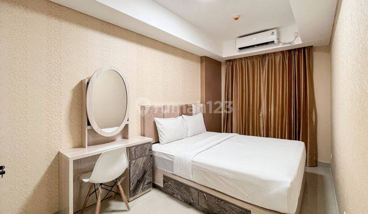 Studio 1br Furnished And Unfurnished Apartemen Tamansari Skylounge Makassar 2