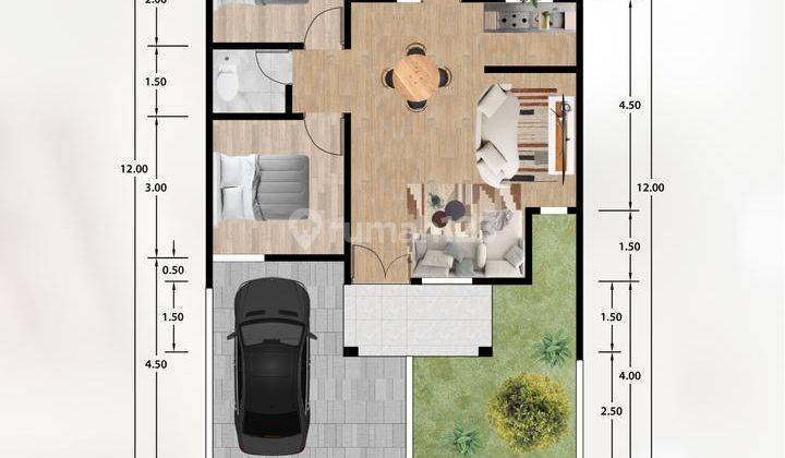 Rumah di brebes  sapphire aesthetic new Rumah 4