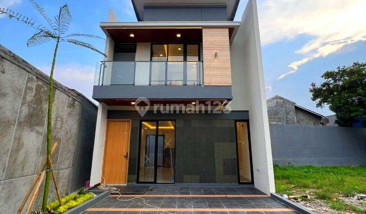 Rumah 2 Lantai Nempel Pintu Tol Dp Nol Persen  1