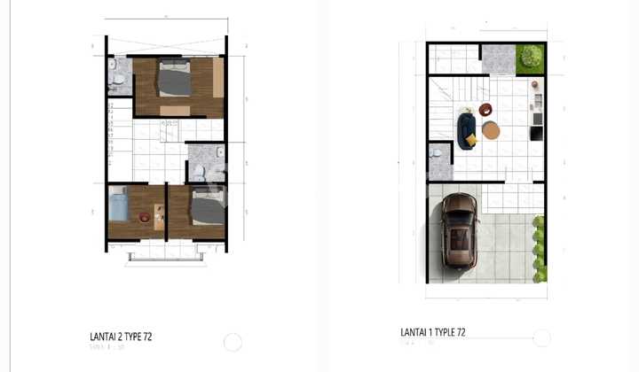 Dijual Rumah full 2Lt dengan Gaya Eropa Classic 2