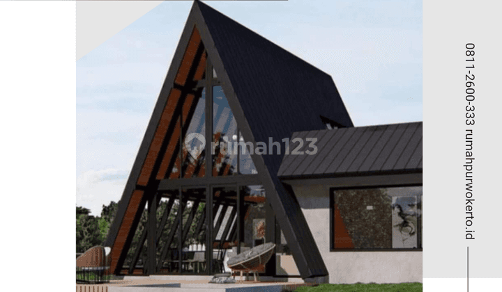 Pesan bangun rumah asri di dekat wisata Baturaden 1