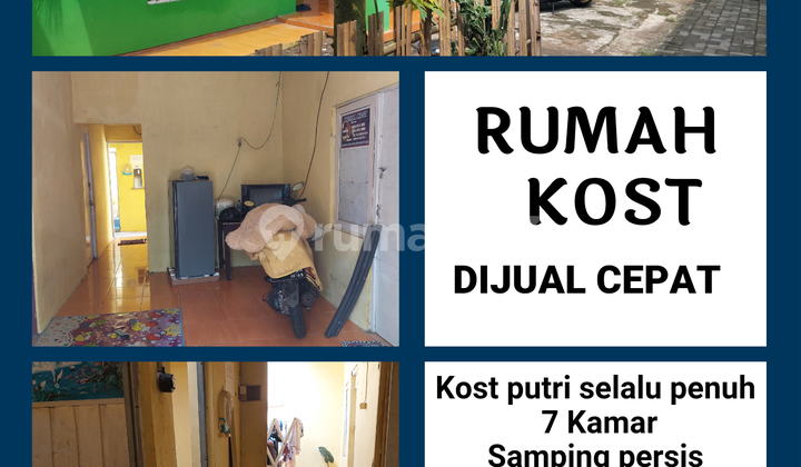 Dijual Rumah kost selangkah ke kampus, selalu penuh 1