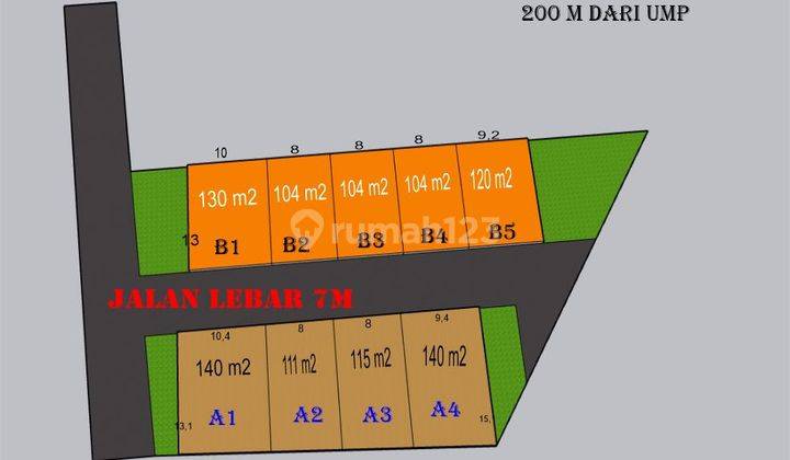 Tanah Kavling SHM IMB Dekat Kampus UMP Dan RS JIH  1