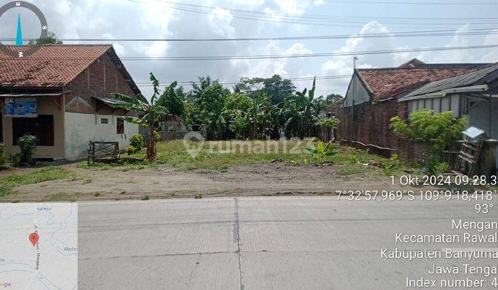 Tanah Strategis Pinggir Jalan Raya Rawalo Jln Alternatif Cilacap 1