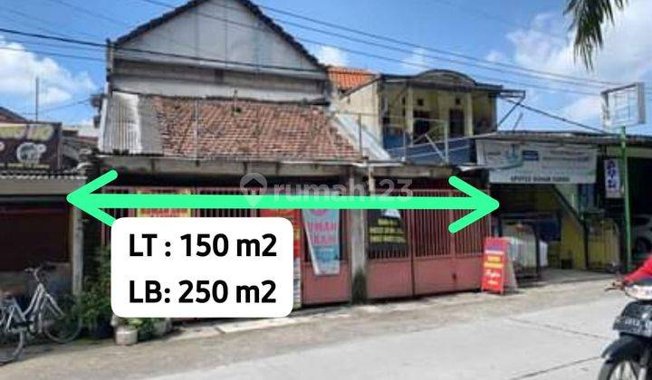 Jual Rumah Usaha Cocok di Bangun Ruko Nol Jalan Wage Aloha Taman Sidoarjo 1