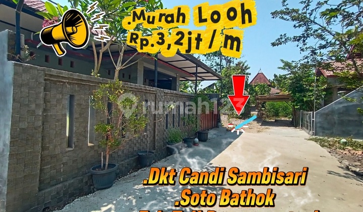Jual Tanah Dkt Candi Sambisari Purwomartani dan Exil Toll