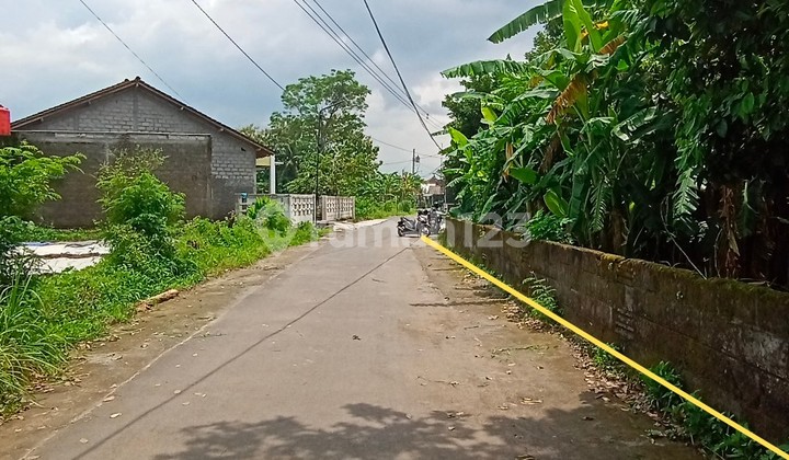 Land with Car Access, Two-Way Junction, Kalasan with Mountain View Land with Car Access, Two-Way Junction, Kalasan with Mountain View