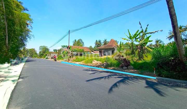 Tanah Strategis Tepi Jalan Raya Pakem Jalur Wisata