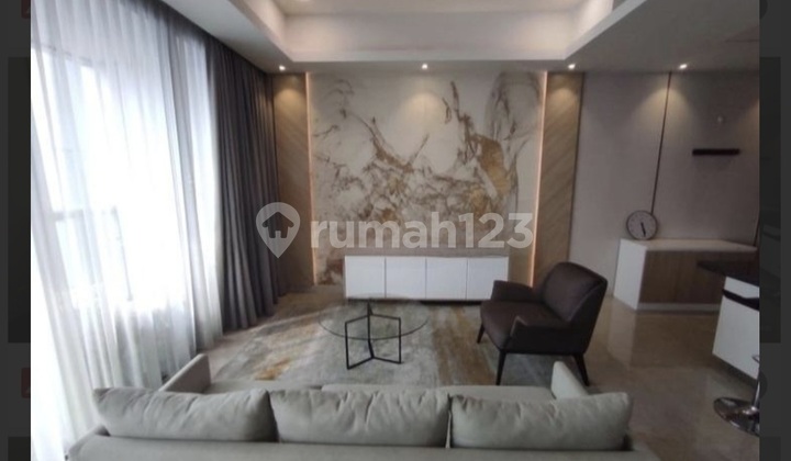 For Rent Anandamaya Apartment 3BR 177 m² Furnished in Central Jakarta