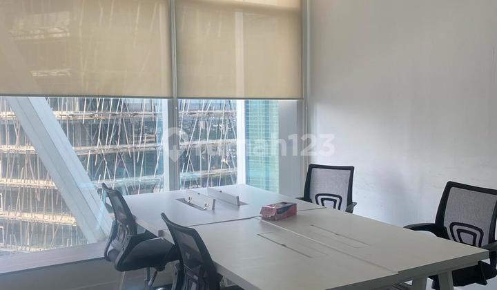 For Sale Office Space Equity Tower 334m2 SCBD Semi Furnished Central Jakarta