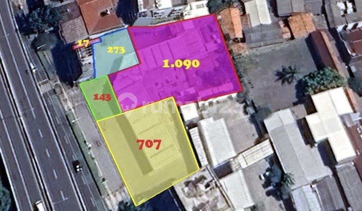 Dijual Kavling Komersial di Jl. Profesor Doktor Satrio Uk 2230 M² At Jakarta Selatan