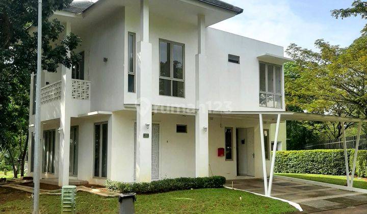 Dijual Rumah Hook Taman Luas Terawat Siap Huni The Icon Bsd City Tangerang 1