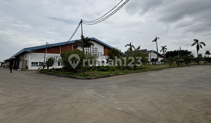 For Sale: Large Land + Building for Factory/Warehouse in Jatake Area, Tangerang For Sale: Large Land + Building for Factory/Warehouse in Jatake Area, Tangerang