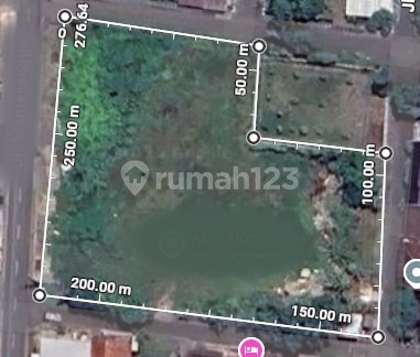 TANAH PEKARANGAN LUAS 3.897 M2, DAPAT 4 MUKA JALAN, TLOGO, PRAMBANAN, KLATEN, JAWA TENGAH