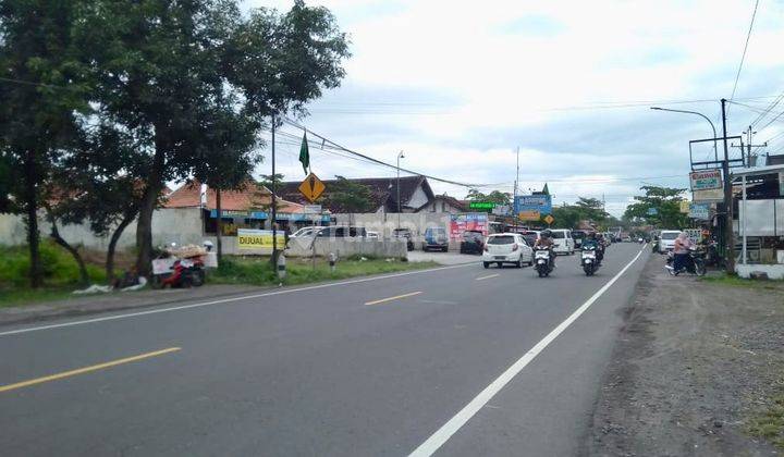 Tanah Pekarangan Seluas 1584 Meter Persegi, Di Jl Wonosari Km 10 3