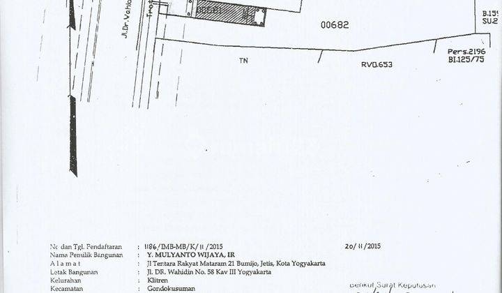 Tanah Pekarangan Imb Ruko, Dekat Kampus Ukdw, Gondokusuman, Jogja 3