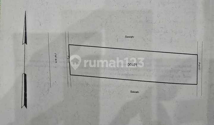 FOR SALE LARGE LAND 846 M2, KUTON, TEGALTIRTO, BERBAH, SLEMAN, YOGYAKARTA