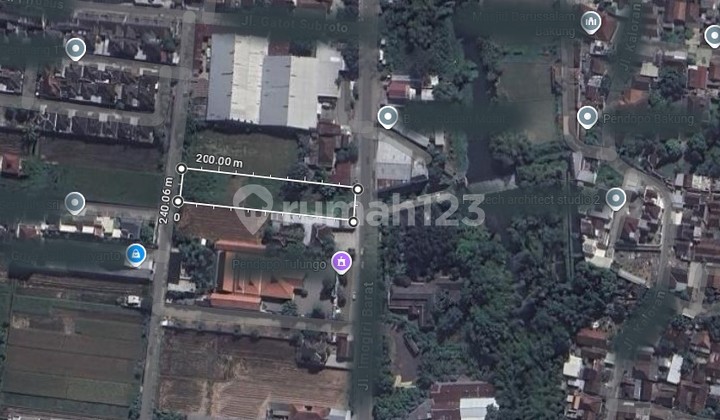 TANAH PEKARANGAN DI BAKUNG, BANGUNHARJO, SEWON, BANTUL