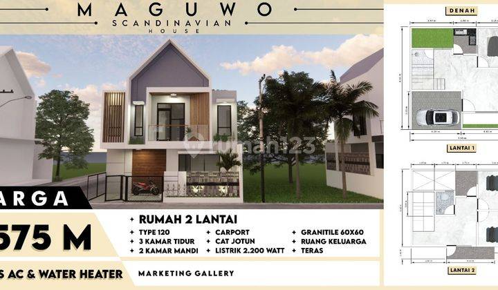 Dijual Rumah Siap Huni Di Sanggrahan, Wedomartani Sleman  2