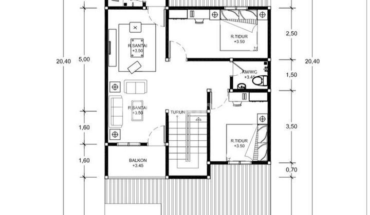Rumah Cantik 2 Lantai Dalam Perumahan Villa Green Village Di Jalan Palagan Km 9, Sleman 2