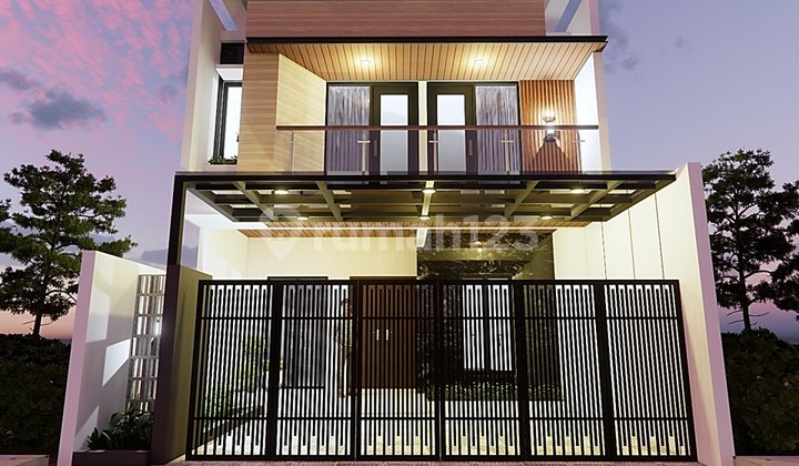 Rumah 2 Lantai Lokasi Strategi 