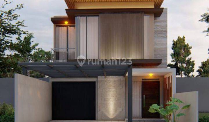 Dijual Rumah 2 Lantai Desain Kontemporer Moderen Kualitas Premium 1