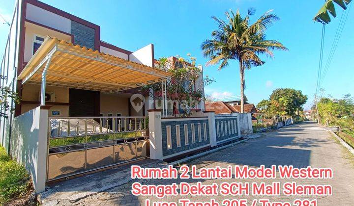 Rumah Mewah 2 Lantai Style Western Dekat Sch Mall Sleman 1