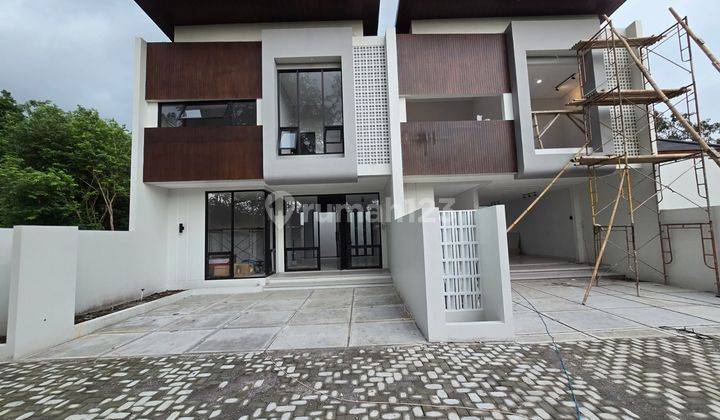 Dijual Rumah Baru Dalam Cluster Proses Finishing Private Pool Lokasi Karanganyar Wedomartani Ngemplak Sleman 1