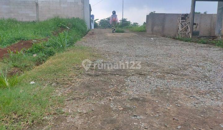 Tanah Murah Dekat Jalan Raya Jkt bogor Area Tajur Halang Aman SHM 2