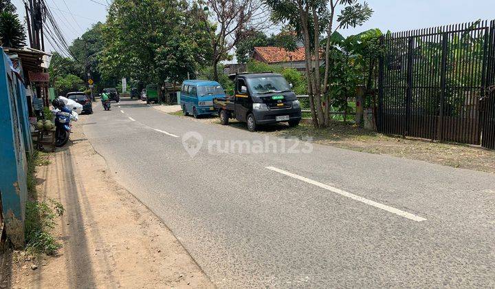 Tanah Depok Tepi Jalan Raya Tanah Baru Dekat Stasiun Depok Baru 1