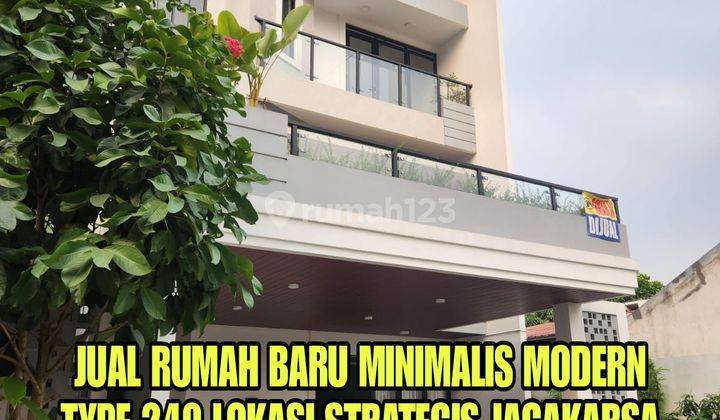 Rumah Baru 3.5 Lantai Plus Rooftop Jagakarsa Jaksel 1