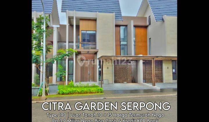 Rumah Baru Minimalis Modern Di Citra Garden Serpong Tangerang 2