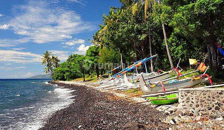 Land Freehold Beachfront Tulamben Bali 1