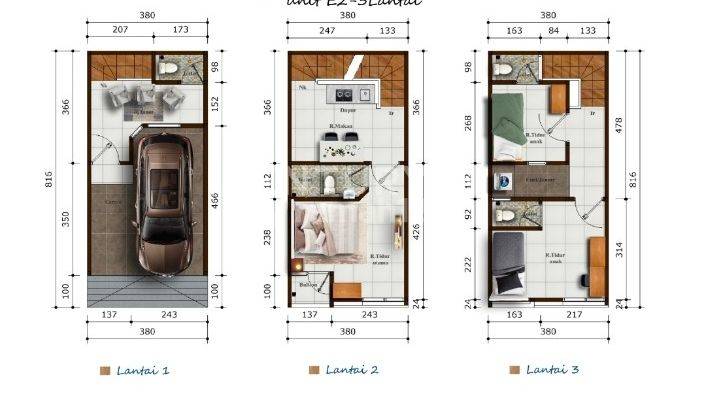 Rumah Indent Brandnew Lokasi Bagus Di Cempaka Putih  1