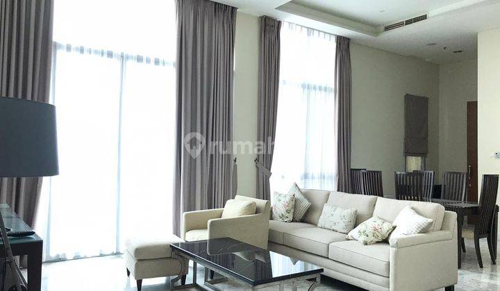 Dijual Apartemen Mewah 3BR, Fully Furnished, Senayan City Residence, Jakarta Pusat. 1