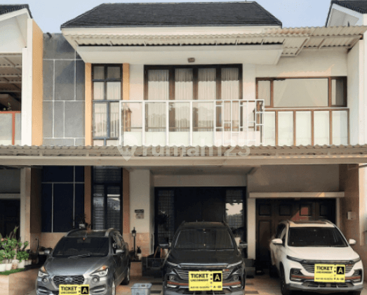 Rumah 2 Lantai Bagus di Perumahan Kota Harapan Indah, Cluster Asia Tropis Bekasi 1