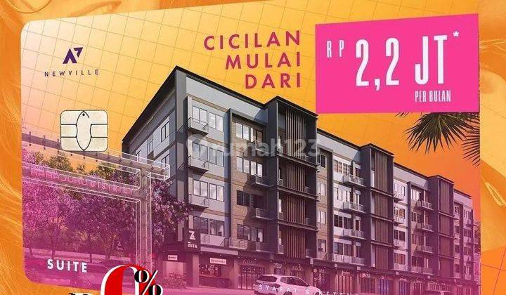 Apartemen Murah di Cikarang Newville Dp 0% Cicilan hanya 1jt'an 1