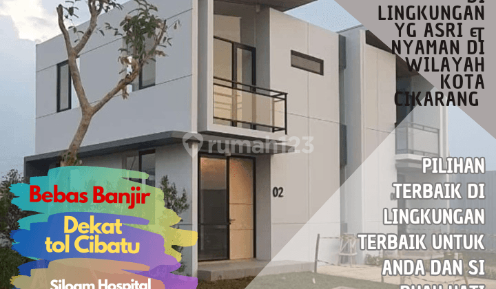 Rumah 2 Lantai Siap Huni Free Furnished Di Lippo Cikarang 1