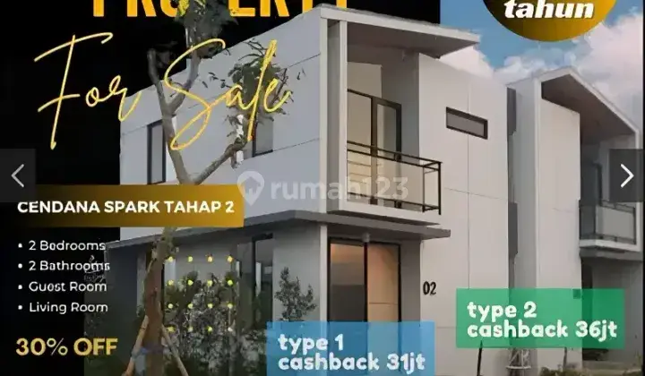 Rumah 2 Lantai Di Cikarang Cendana Spark Estate Lippo Cikarang 1