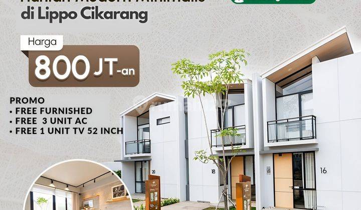 Rumah Siap Huni Di Lippo Cikarang Cendana Spark Free Furnished 1