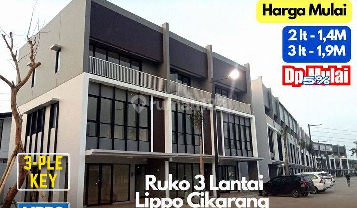 Ruko Lippo Cikarang The Hive, Ruko 3 Lantai Siap Usaha  1