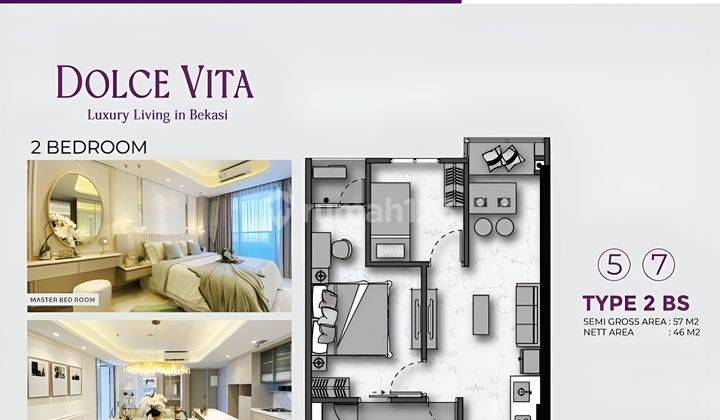 foto lainnya apartemen pakuwon residence bekasi-type studio