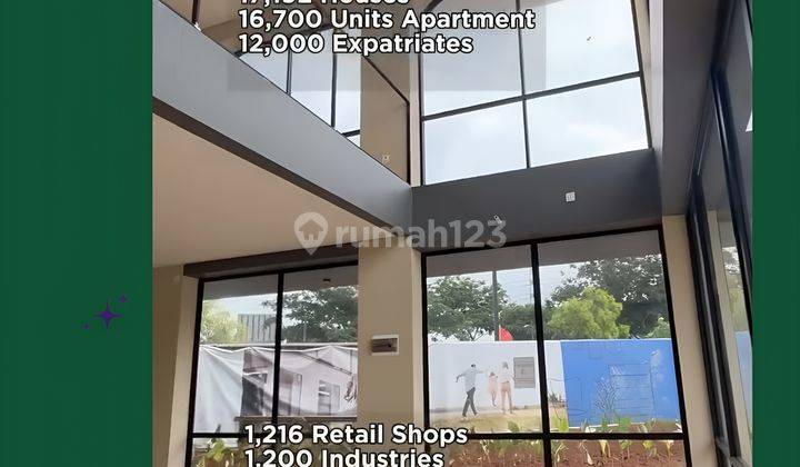 Ruko 2 Lantai Dijual Murah The Hive Neo Patio Lippo Cikarang 2