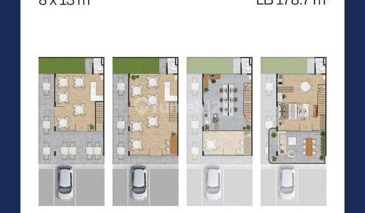 Ruko 3 Lantai The Hive Neo Patio Lippo Cikarang Murah Strategis  2