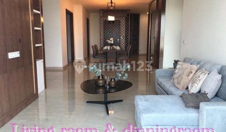 For Rent / For Sale Apartment Unit Pakubuwono House South Jakarta - 2 BR / 2+1 BR Fully Furnished