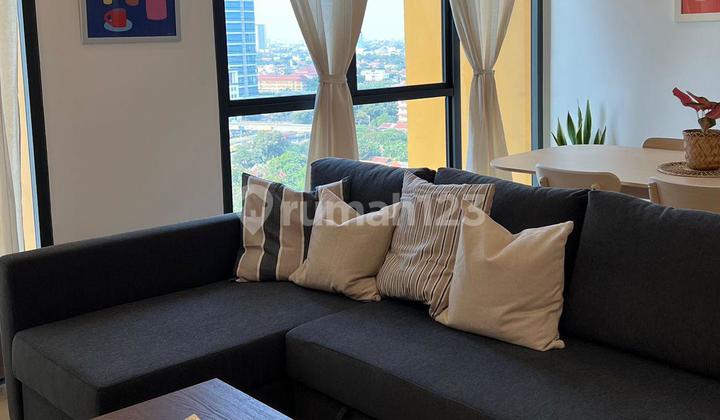 For Rent Apartment Izzara – South Jakarta Location – 1 BR Modern Fully Furnished