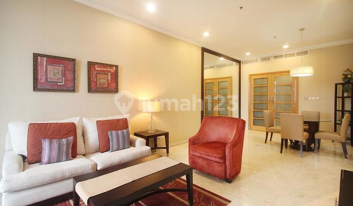 Rent BEST UNIT Apartment Senayan Residence South Jakarta – 3 BR Best Price, Fully Furnished