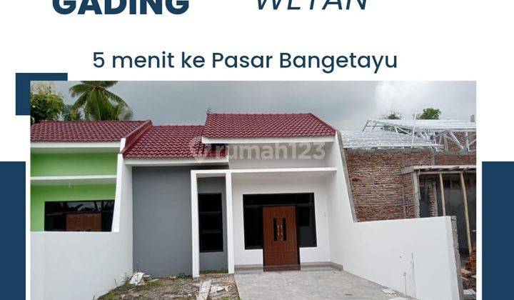 Rumah Dengan Sisa Tanah Yang Luas Harga Murah Di Bangetayu Wetan 1